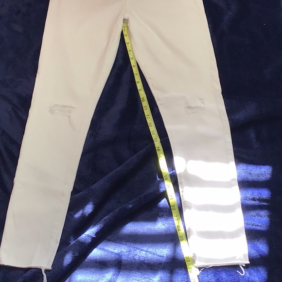 AG Farrah high rise skinny ankle distressed jeans - Picture 6 of 14